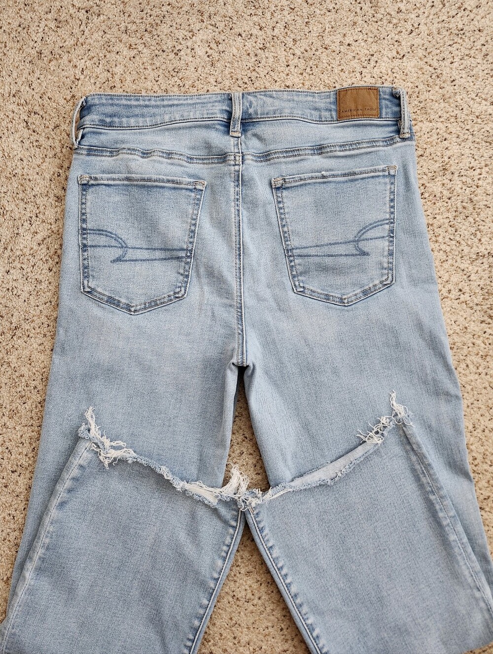 American Eagle Kick Boot Cropped Jeans - Picture 9 of 10